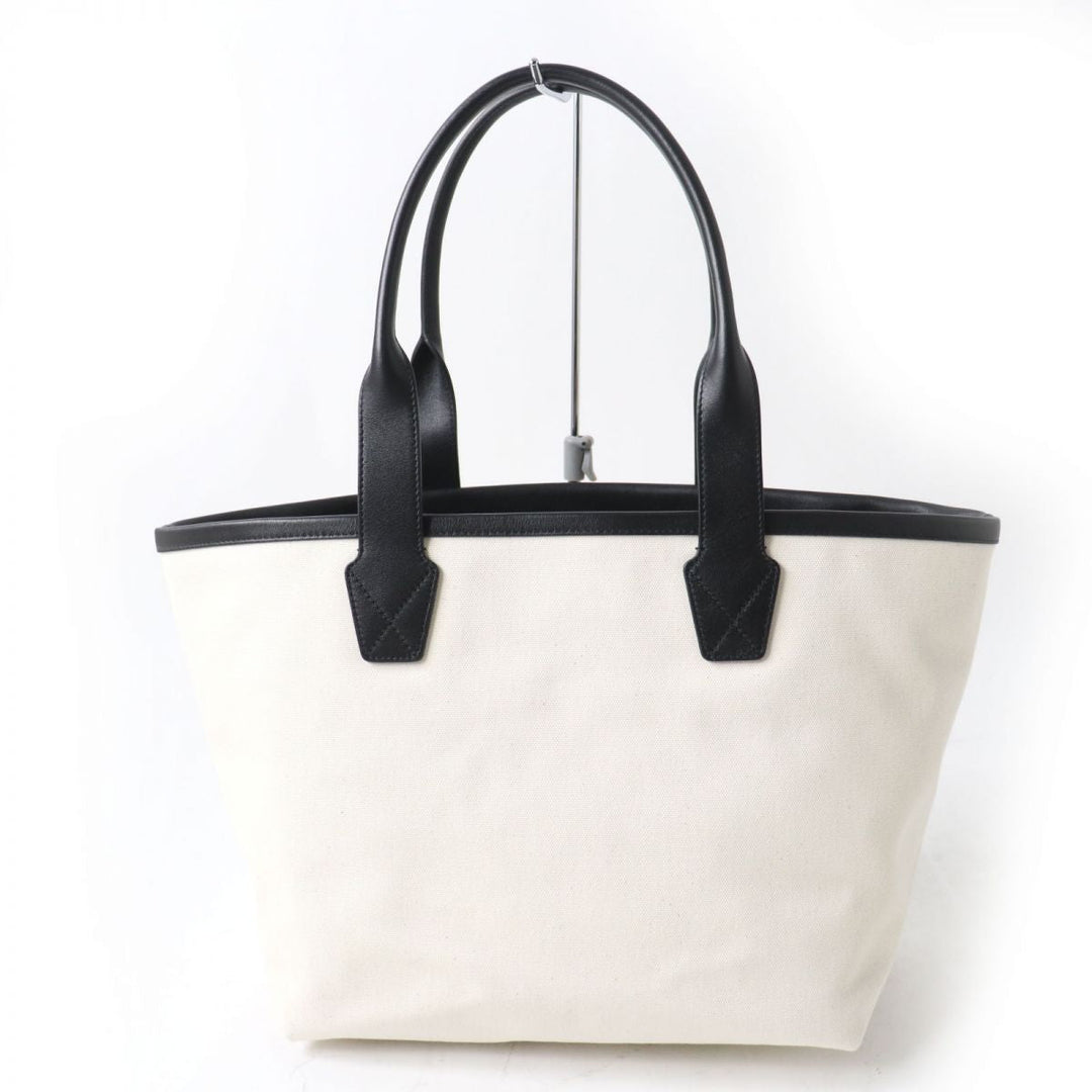 Top Quality Balenciaga JUMBO Logo Tote Bag Ivory Black