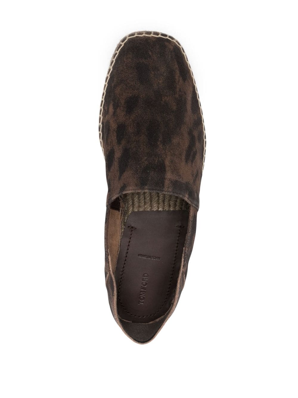 CHEETAH PRINT SUEDE ESPADRILLES