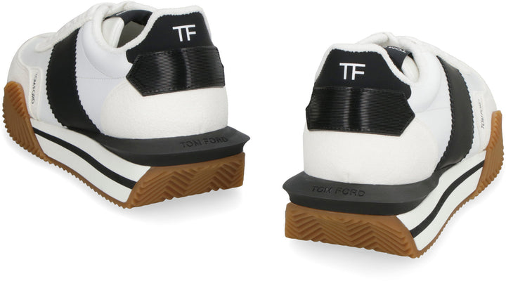 JAMES LEATHER LOW-TOP SNEAKERS