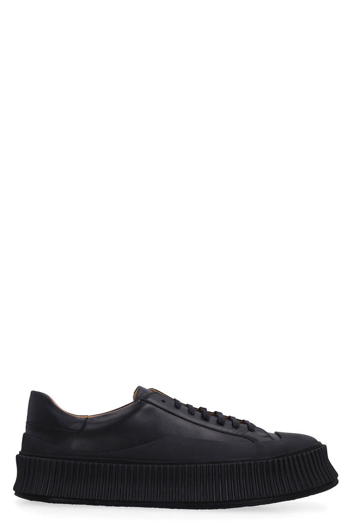 LEATHER LOW-TOP SNEAKERS