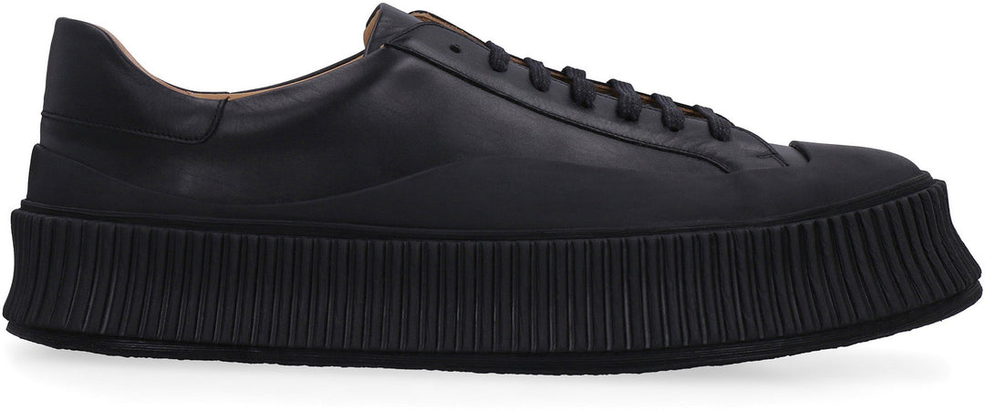 LEATHER LOW-TOP SNEAKERS