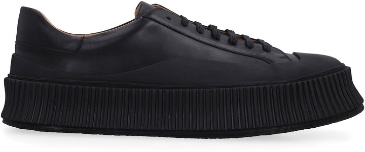 LEATHER LOW-TOP SNEAKERS