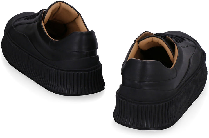 LEATHER LOW-TOP SNEAKERS