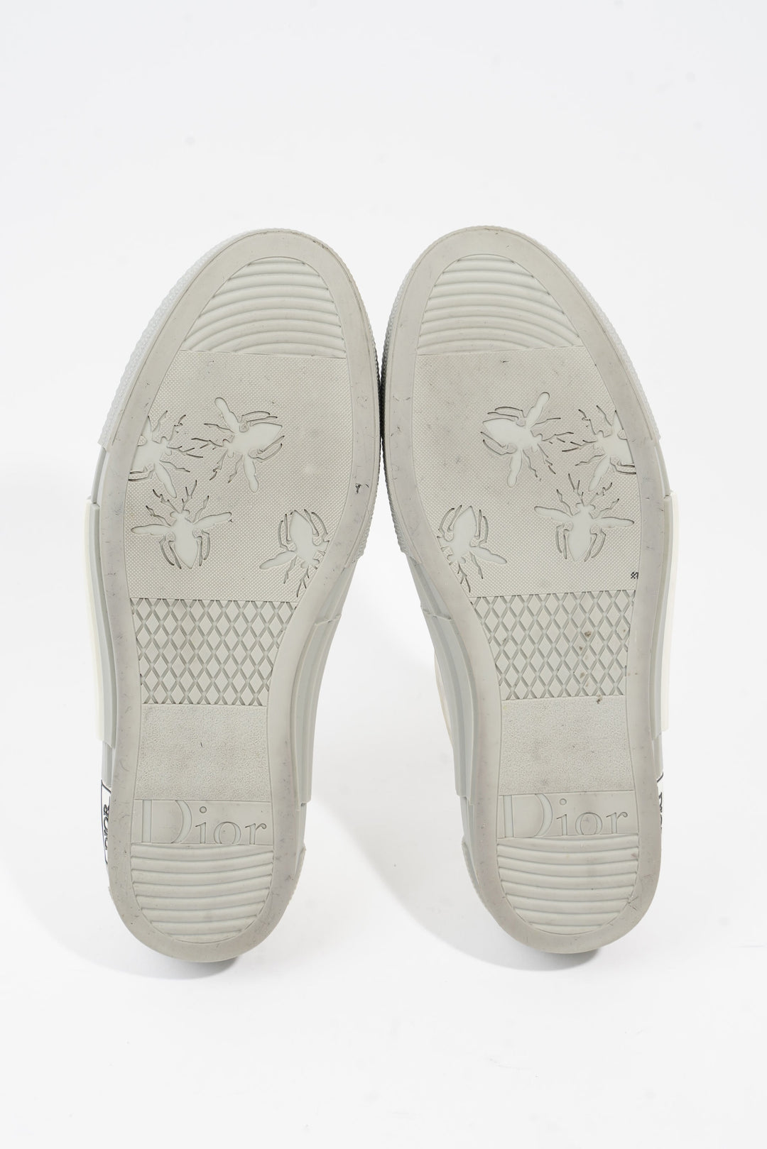 Christian Dior B23 Low Top Grey Oblique Canvas EU 42 UK 8