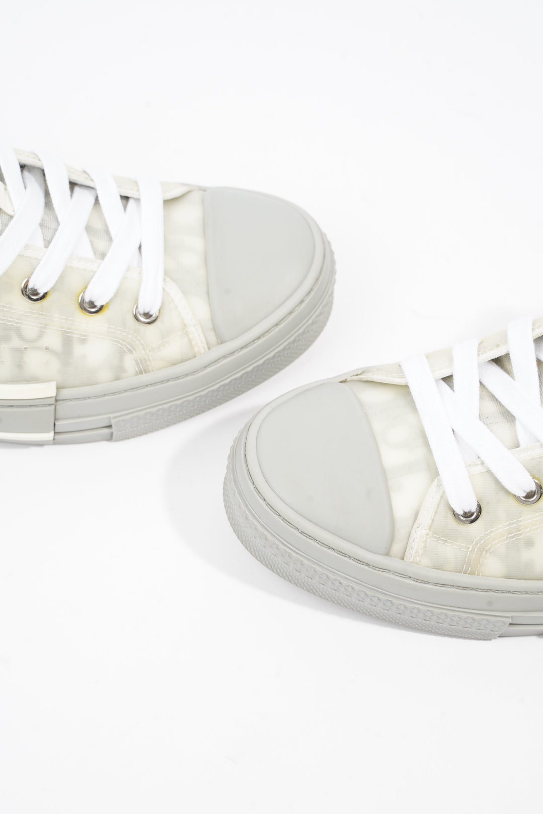 Christian Dior B23 Low Top Grey Oblique Canvas EU 42 UK 8