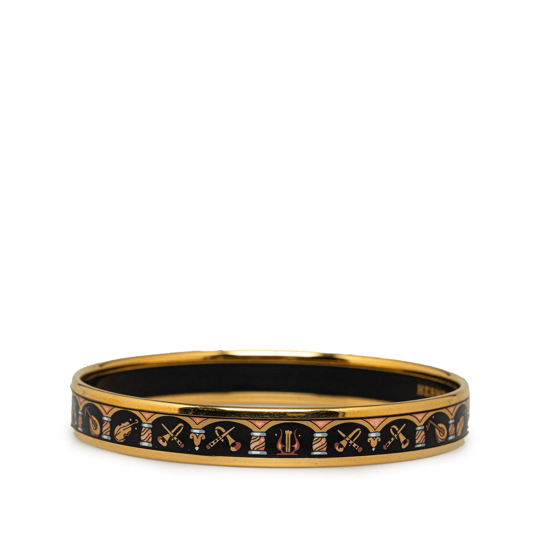 Top quality Hermes Narrow Enamel Bangle Costume Bracelet