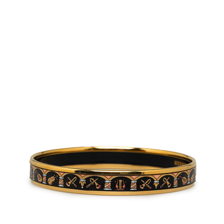 Top quality Hermes Narrow Enamel Bangle Costume Bracelet