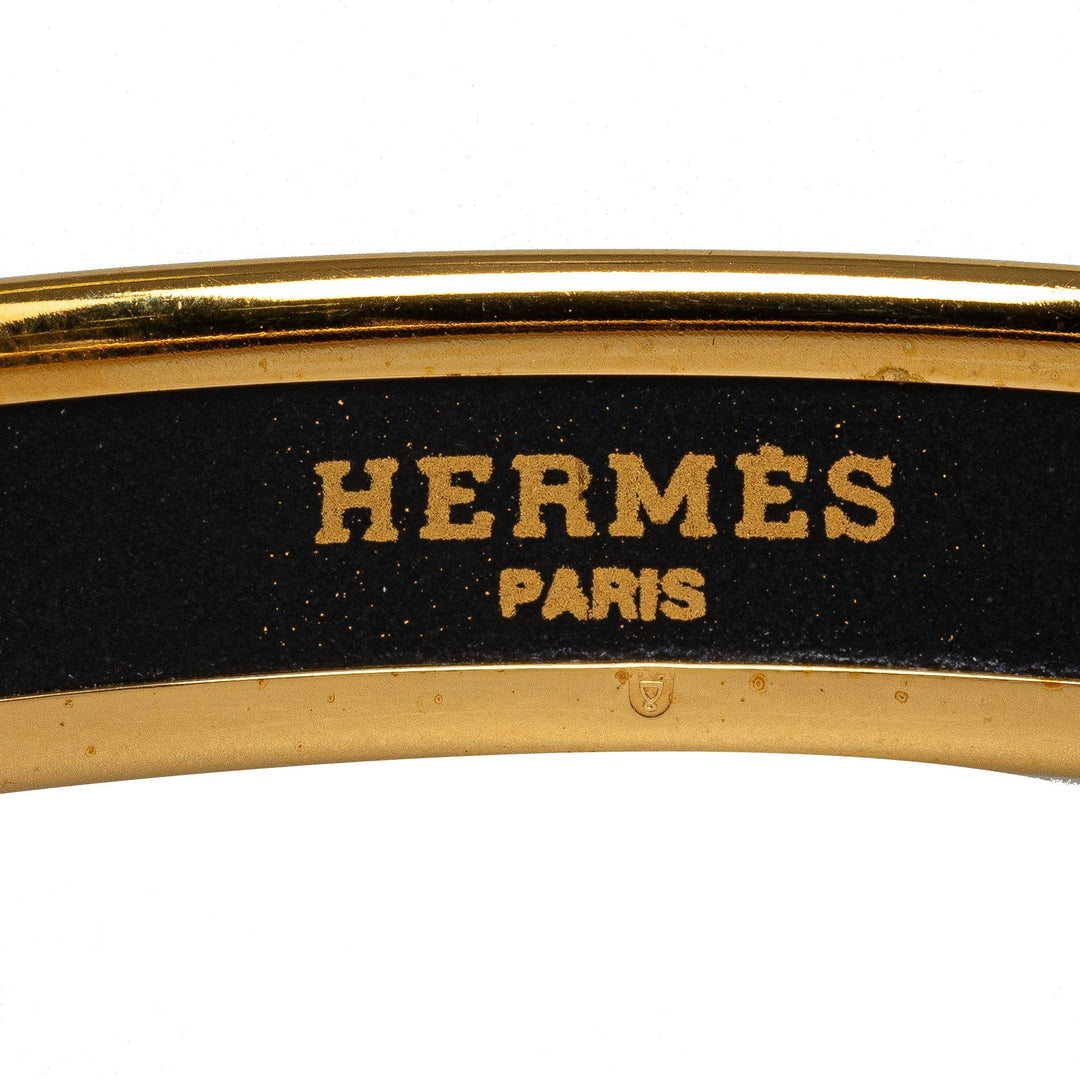 Top quality Hermes Narrow Enamel Bangle Costume Bracelet