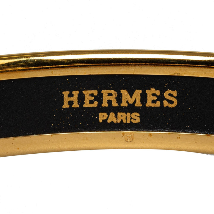 Top quality Hermes Narrow Enamel Bangle Costume Bracelet