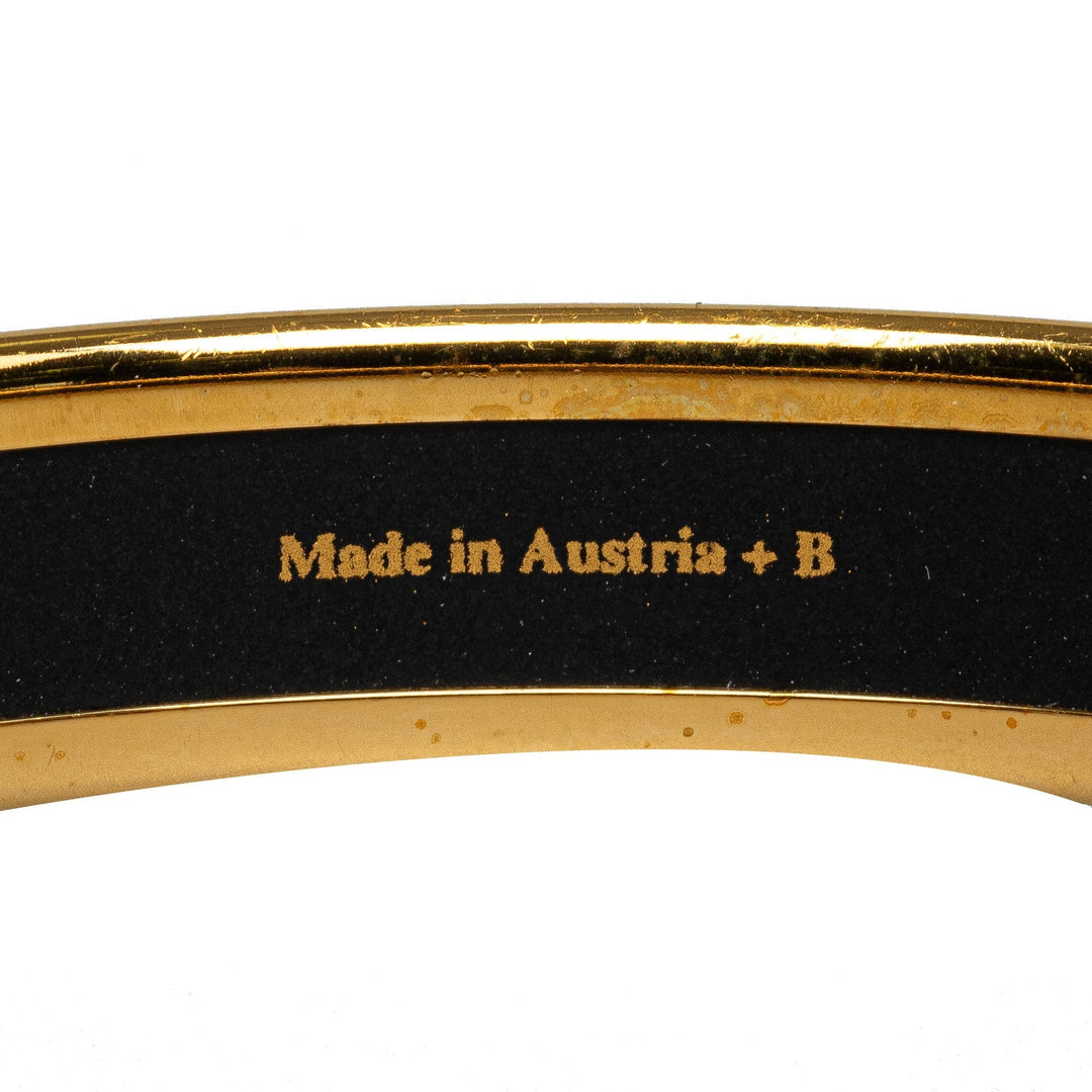 Top quality Hermes Narrow Enamel Bangle Costume Bracelet