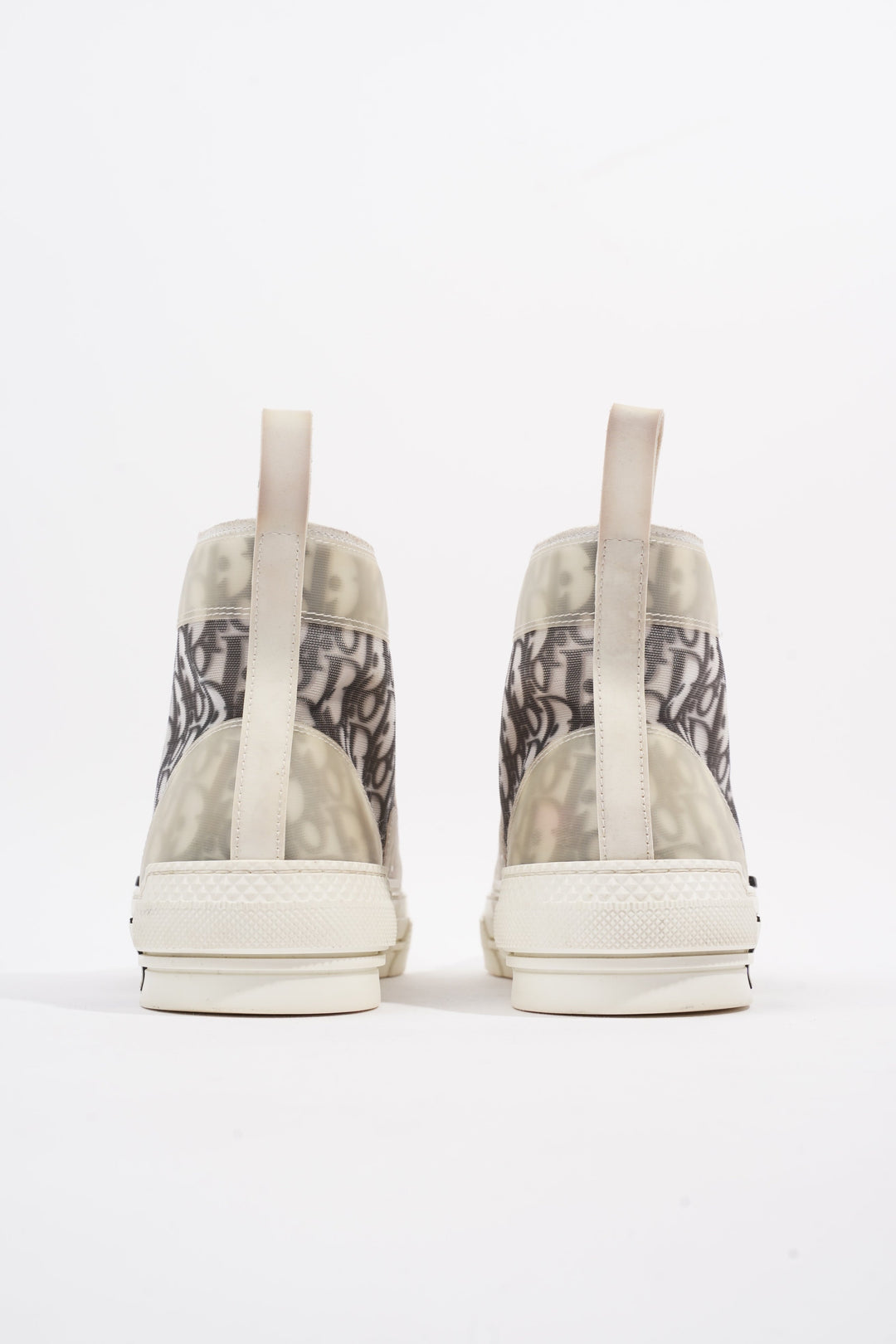 Christian Dior B23 High-top White / Black Oblique Canvas EU 43.5 UK 9.5