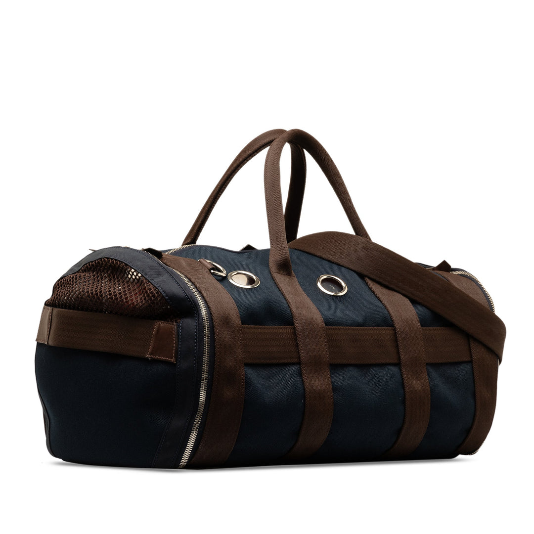 Top quality Hermes Nylon Pet Carrier Travel Bag