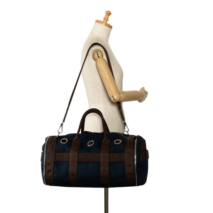 Top quality Hermes Nylon Pet Carrier Travel Bag