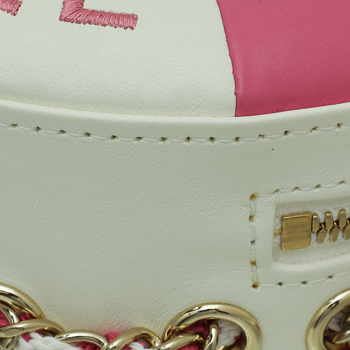 Chanel Bicolor CC Coco Lifesaver Round Small Bag
