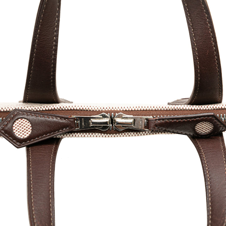 Top quality Hermes Toile Sac Heebo PM Handbag