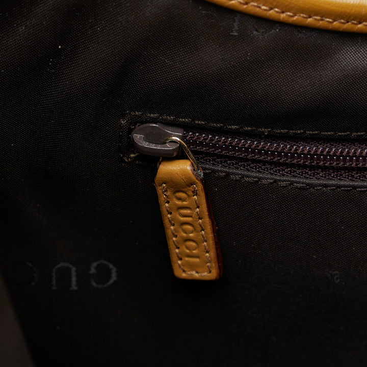 Gucci Jackie Shoulder Bag Brown GG Canvas