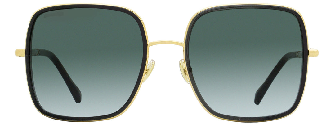 Jimmy Choo Square Jayla Sunglasses 2F79O Gold/Gray 57mm