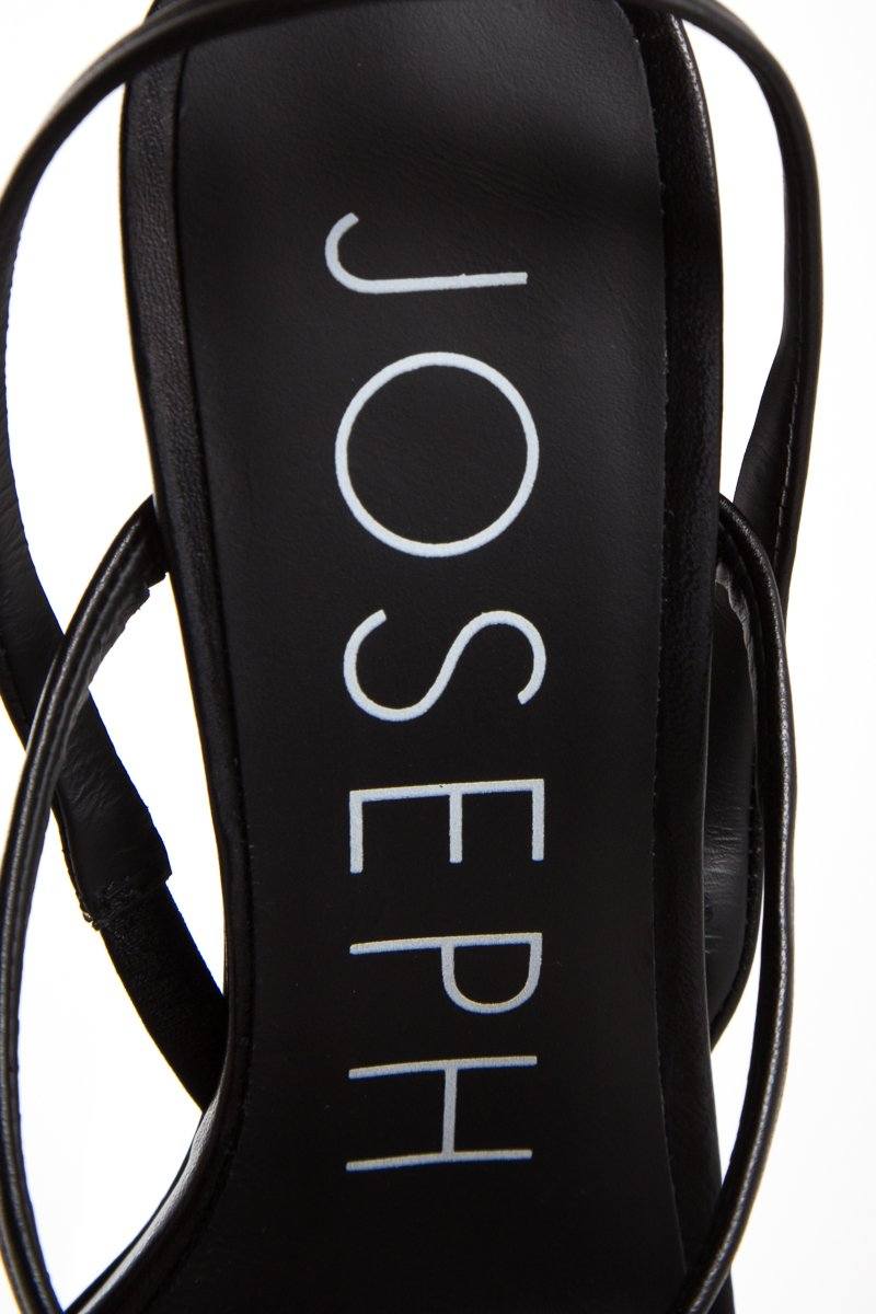 Joseph Black and Red Sandals SZ 39