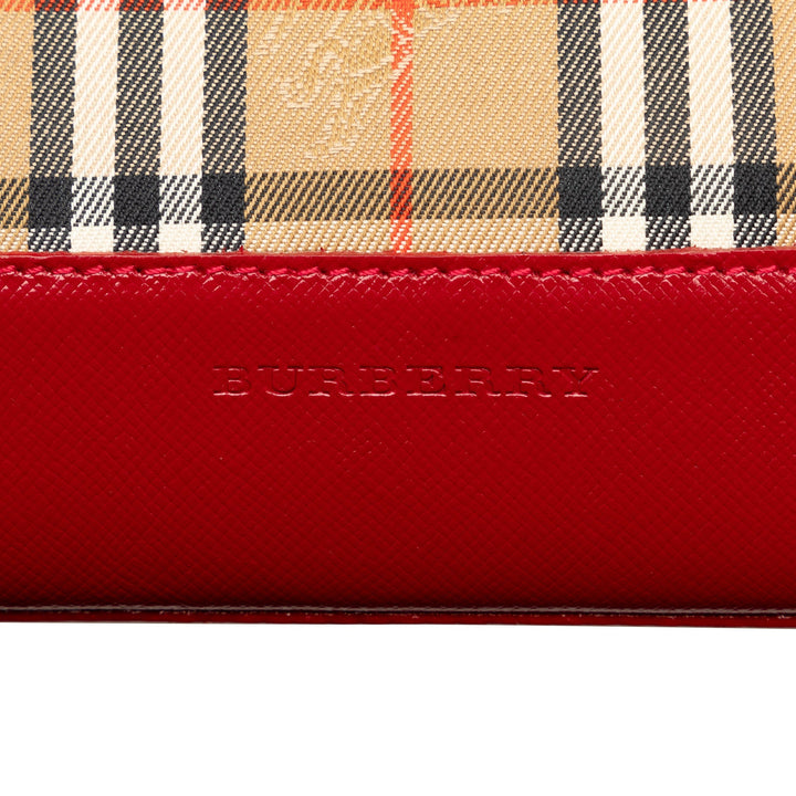 BURBERRY Haymarket Check Handbag