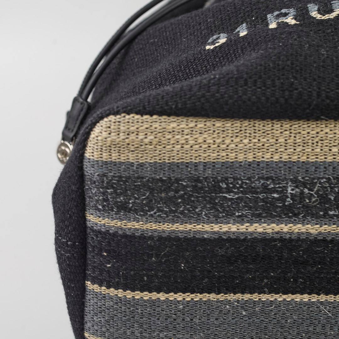 Top Quality Chanel Deauville Backpack Navy Blue