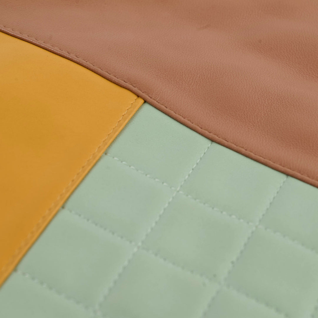 Top Quality Chanel Lambskin Colourblock Large O-Case
