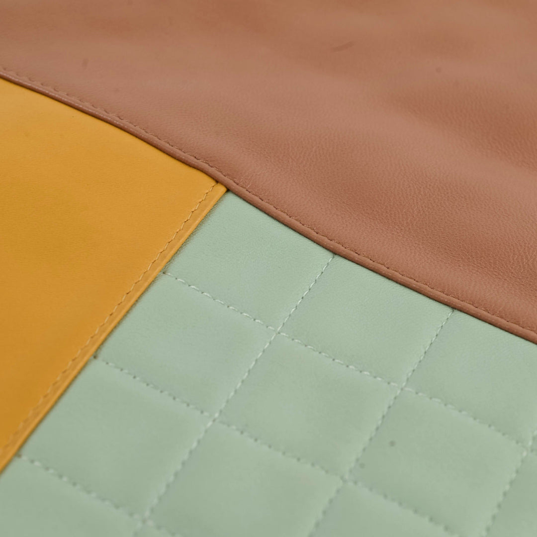 Top Quality Chanel Lambskin Colourblock Large O-Case