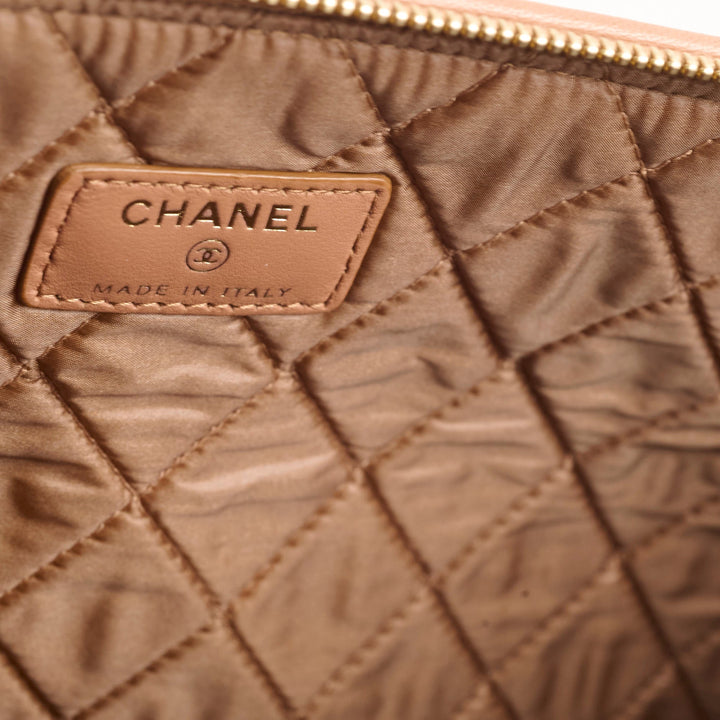 Top Quality Chanel Lambskin Colourblock Large O-Case