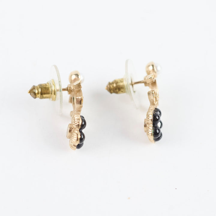 Top Quality Chanel CC Flower Earrings Costume Jewellery