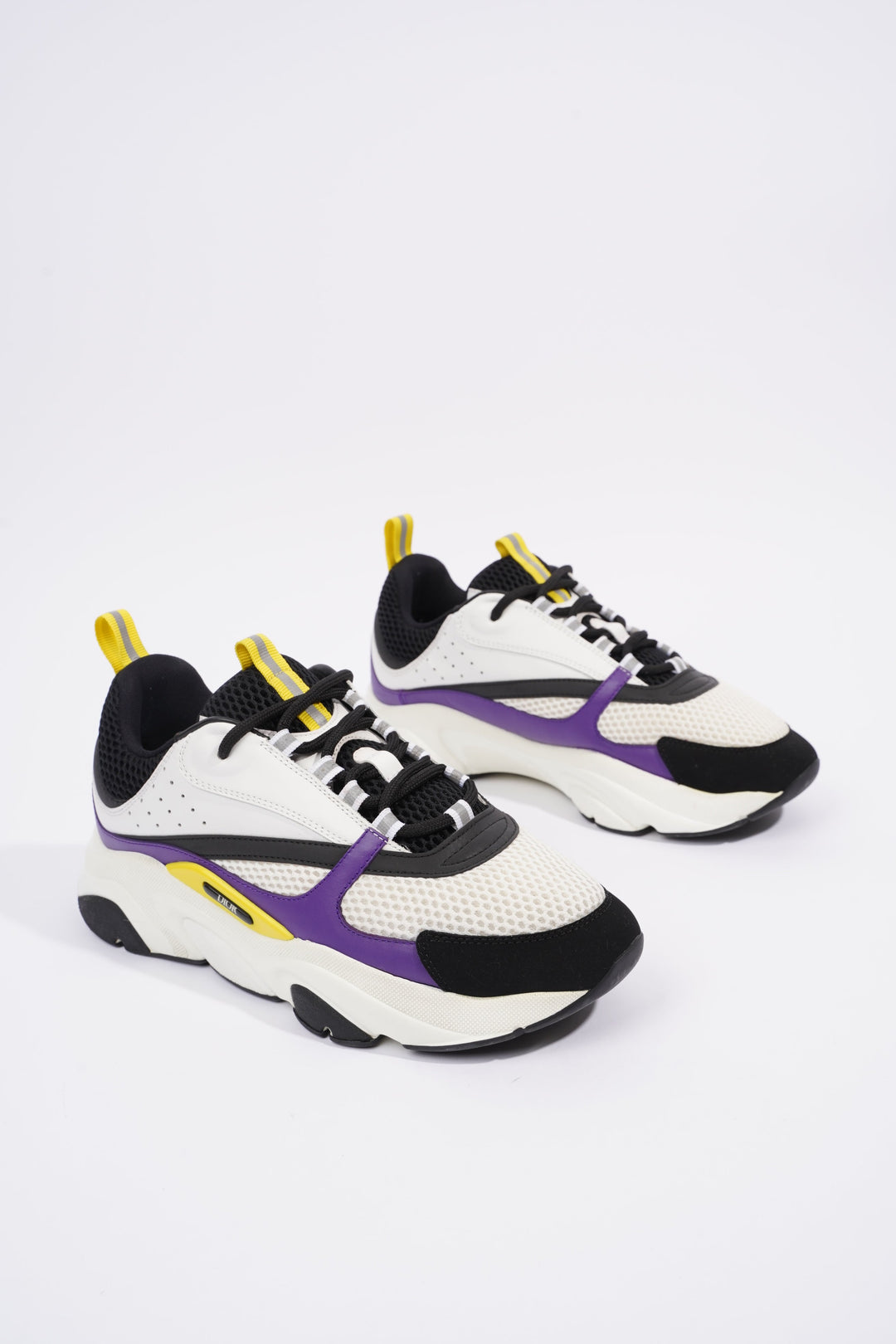 Christian Dior B22 White / Black / Purple Mesh EU 41 UK 7