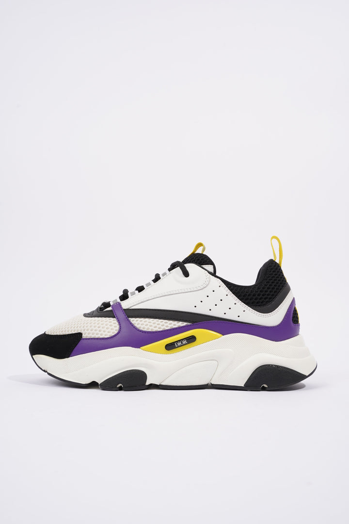Christian Dior B22 White / Black / Purple Mesh EU 41 UK 7