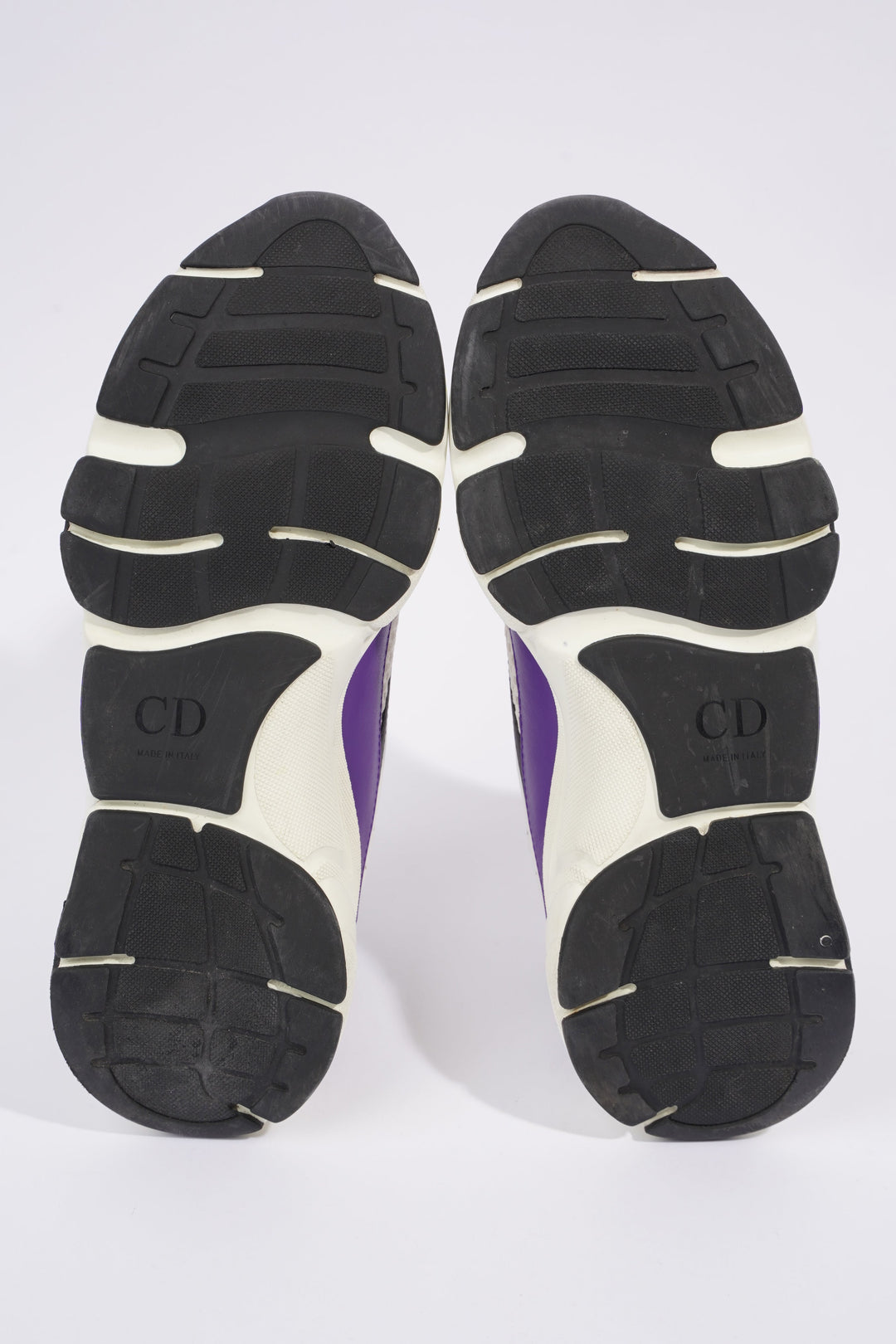 Christian Dior B22 White / Black / Purple Mesh EU 41 UK 7
