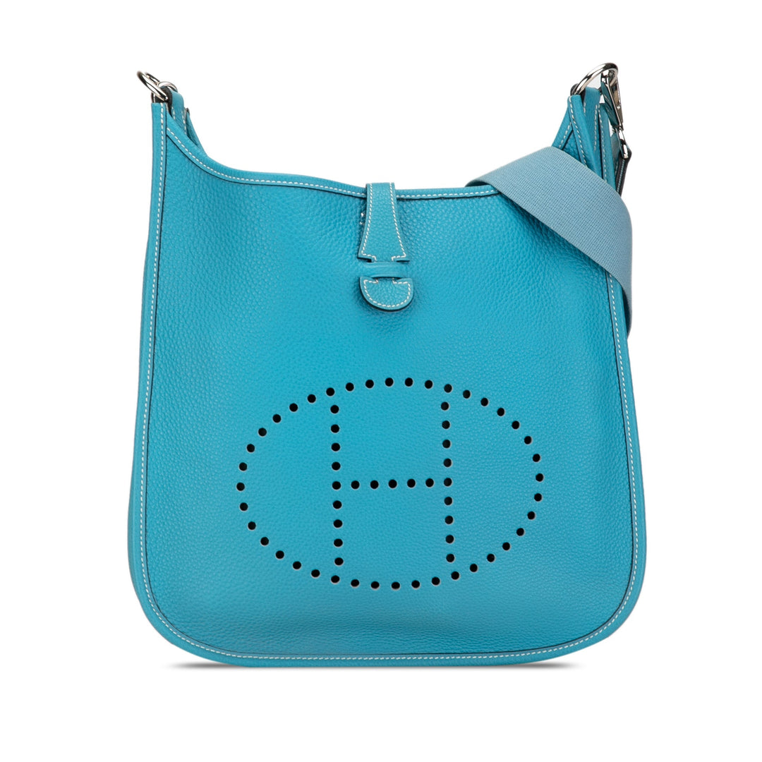 Hermes Clemence Evelyne II PM Crossbody Bag