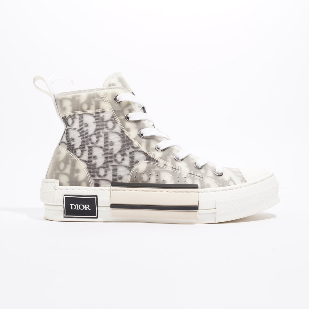 Christian Dior B23 Grey Oblique Canvas EU 38 UK 5