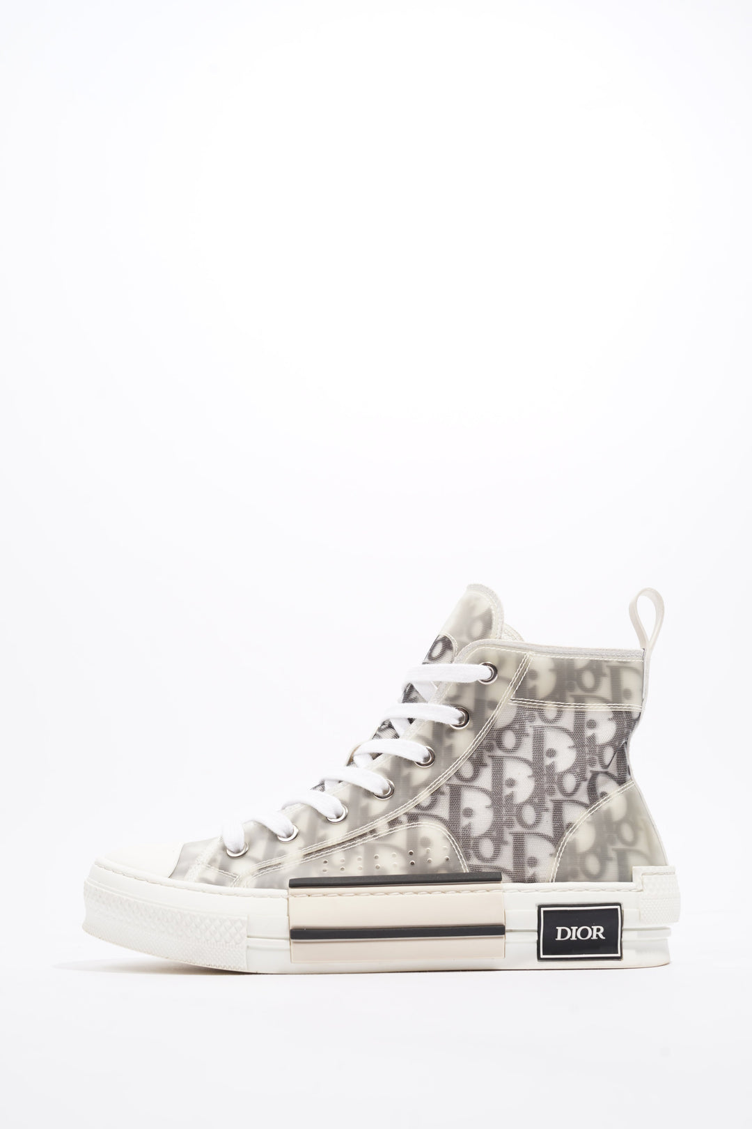 Christian Dior B23 Grey Oblique Canvas EU 38 UK 5