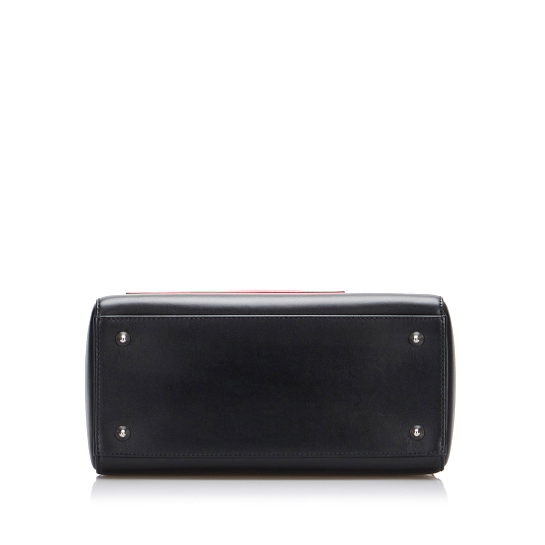 Top quality Dior Lady Top quality Dior Pockets Black Calfskin