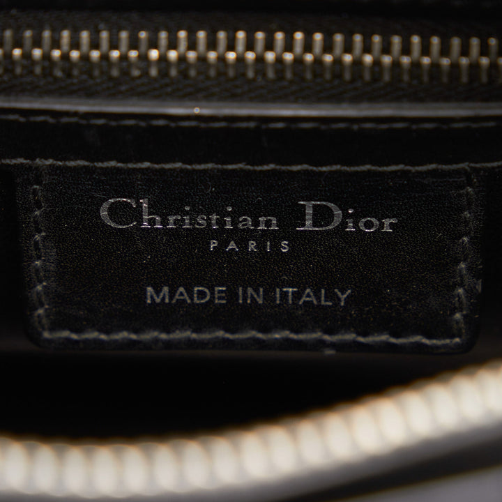 Top quality Dior Lady Top quality Dior Pockets Black Calfskin
