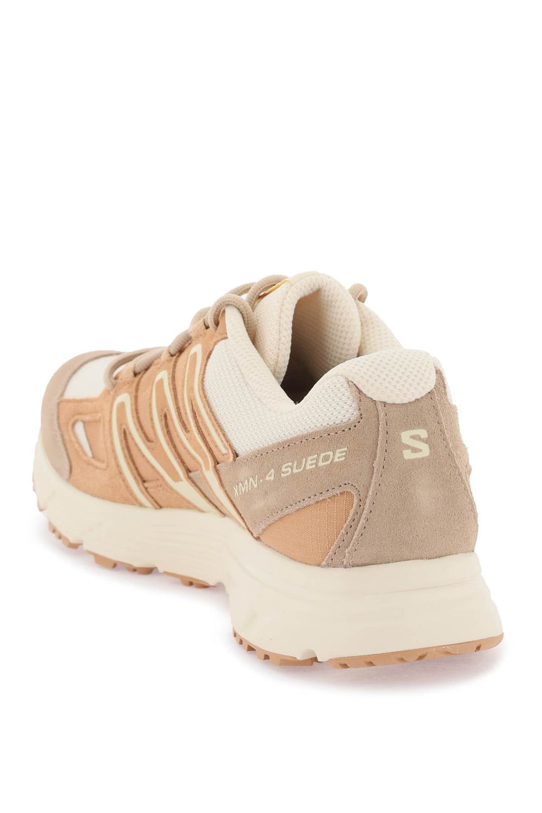 X-MISSION 4 SUEDE SNEAKERS