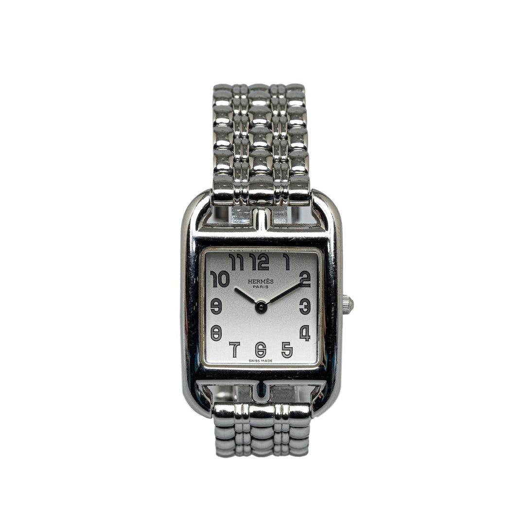 Hermes Quartz Stainless Steel Cape Cod Watch