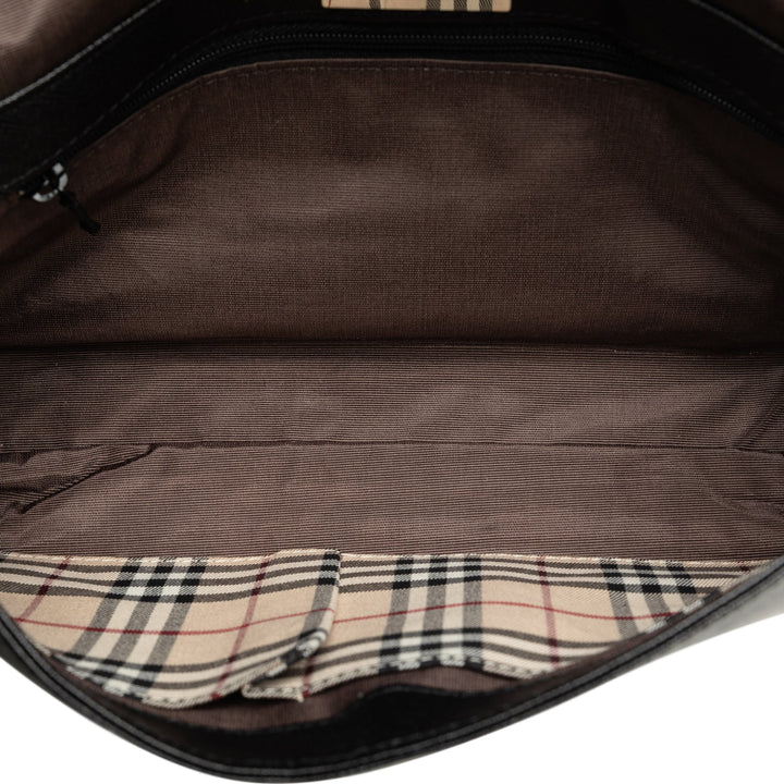 BURBERRY Leather Shoulder Bag