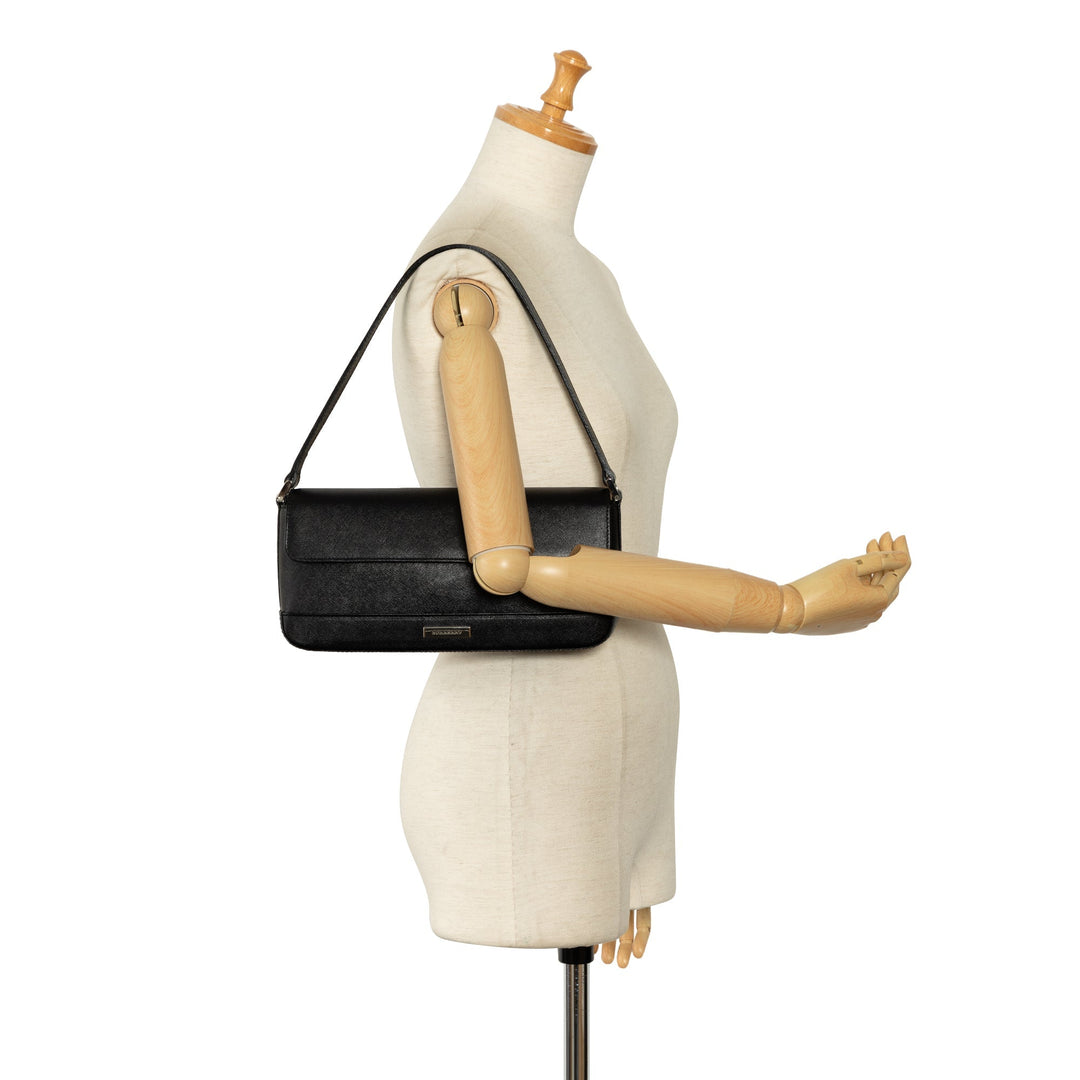 BURBERRY Leather Shoulder Bag