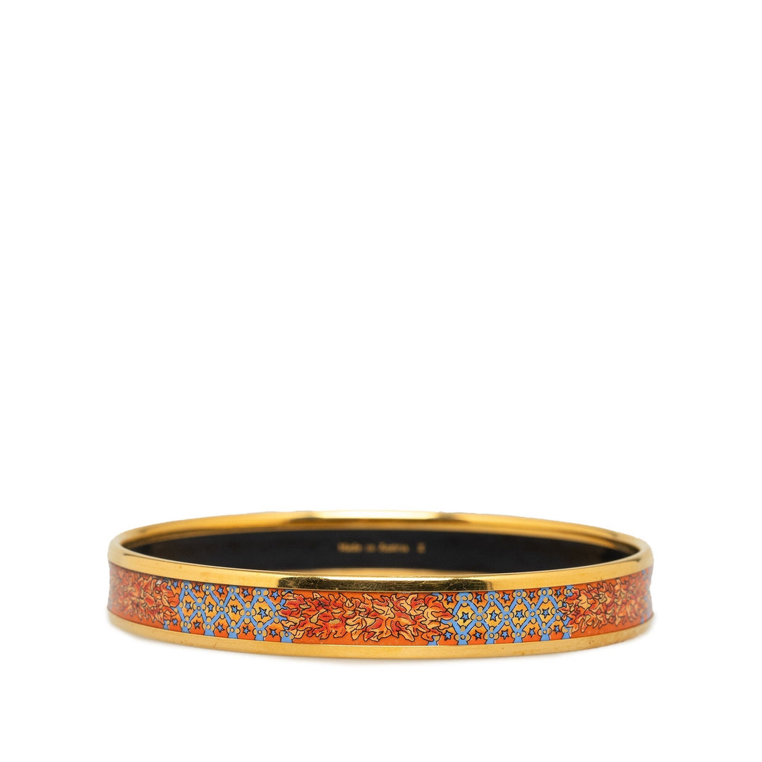 Top quality Hermes Narrow Enamel Bangle Costume Bracelet