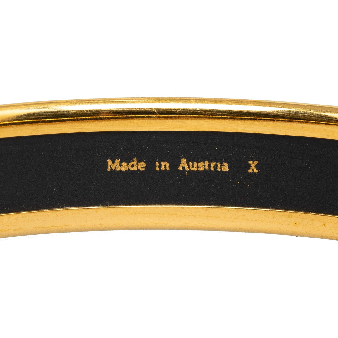 Top quality Hermes Narrow Enamel Bangle Costume Bracelet