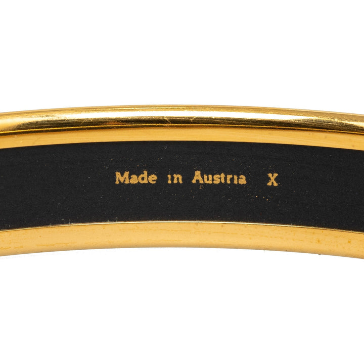 Top quality Hermes Narrow Enamel Bangle Costume Bracelet