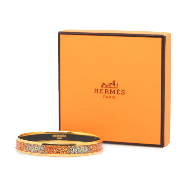 Top quality Hermes Narrow Enamel Bangle Costume Bracelet