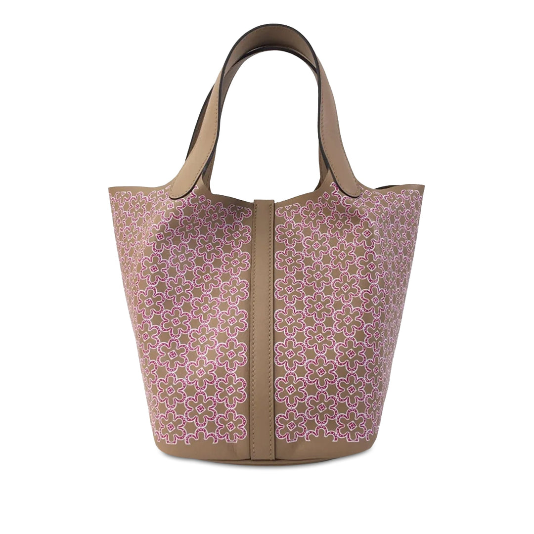 Top quality Hermes Swift Lucky Daisy Picotin Lock 18 Handbag