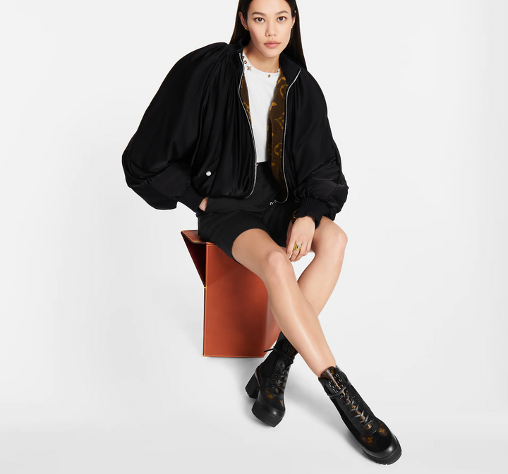 LOUIS VUITTON MONOGRAM SUEDE CALFSKIN LAUREATE DESERT BOOTS