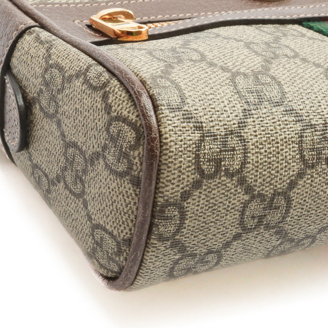 GUCCI Ophidia GG Supreme Mini Belt Bag