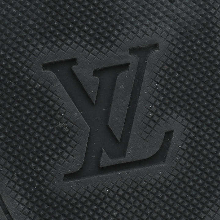 Louis Vuitton Black Flat Sandal 8