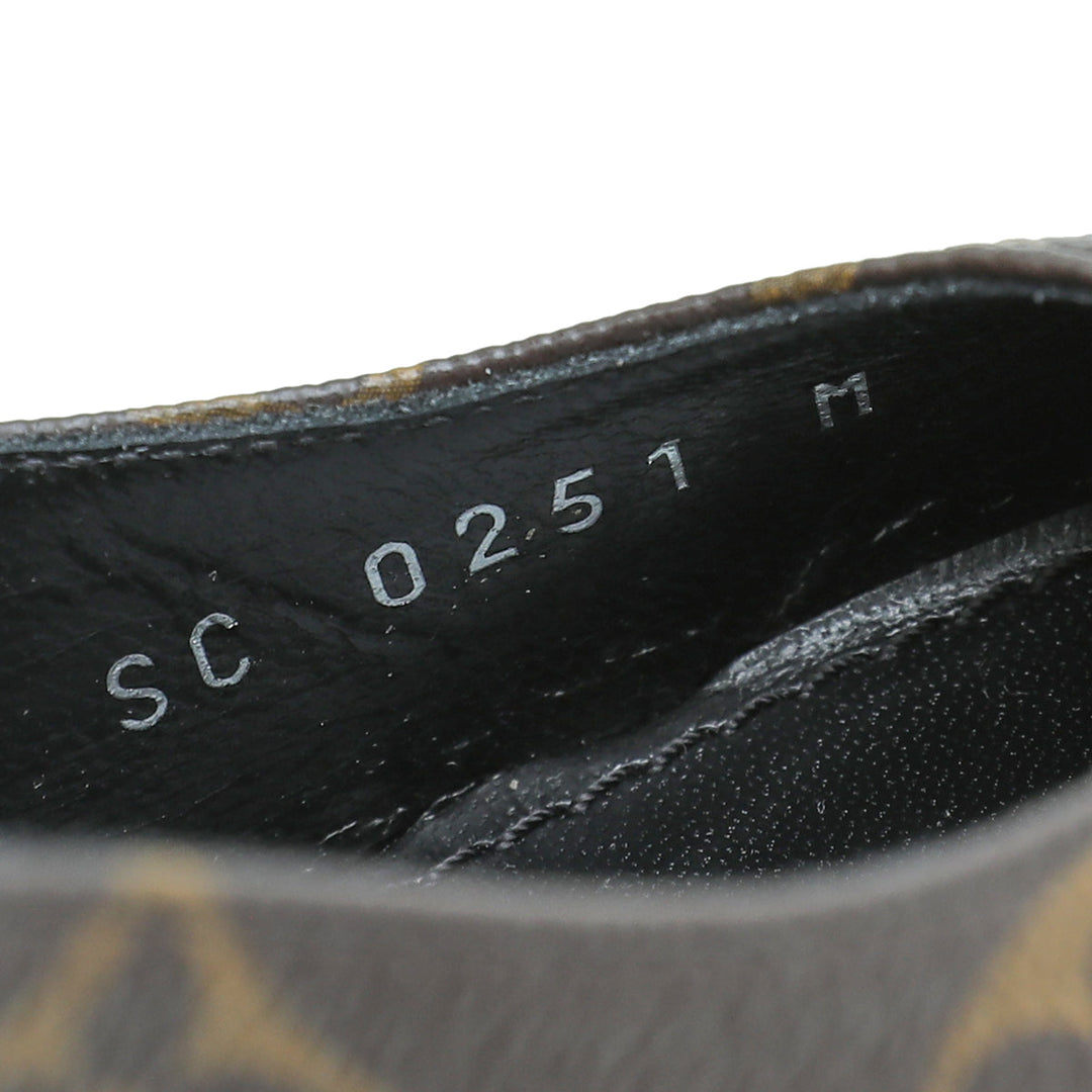 Louis Vuitton Monogram Slingback Pump 35.5