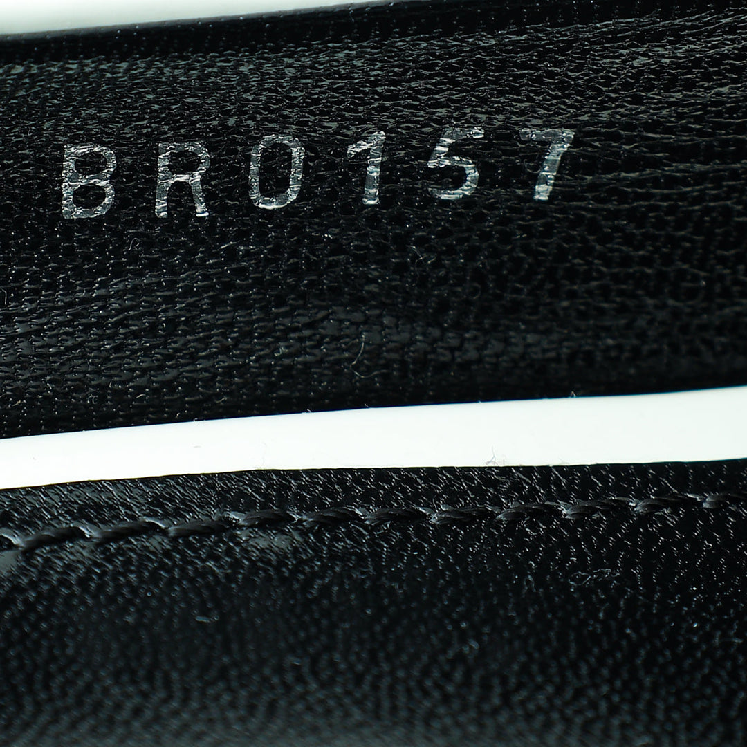 Louis Vuitton Bicolor Matchmake Calfskin Croco Embossed Pumps 41